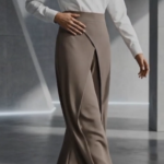 Double Pleated Wide Legs